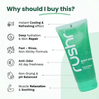 Body Wash Mint 150g