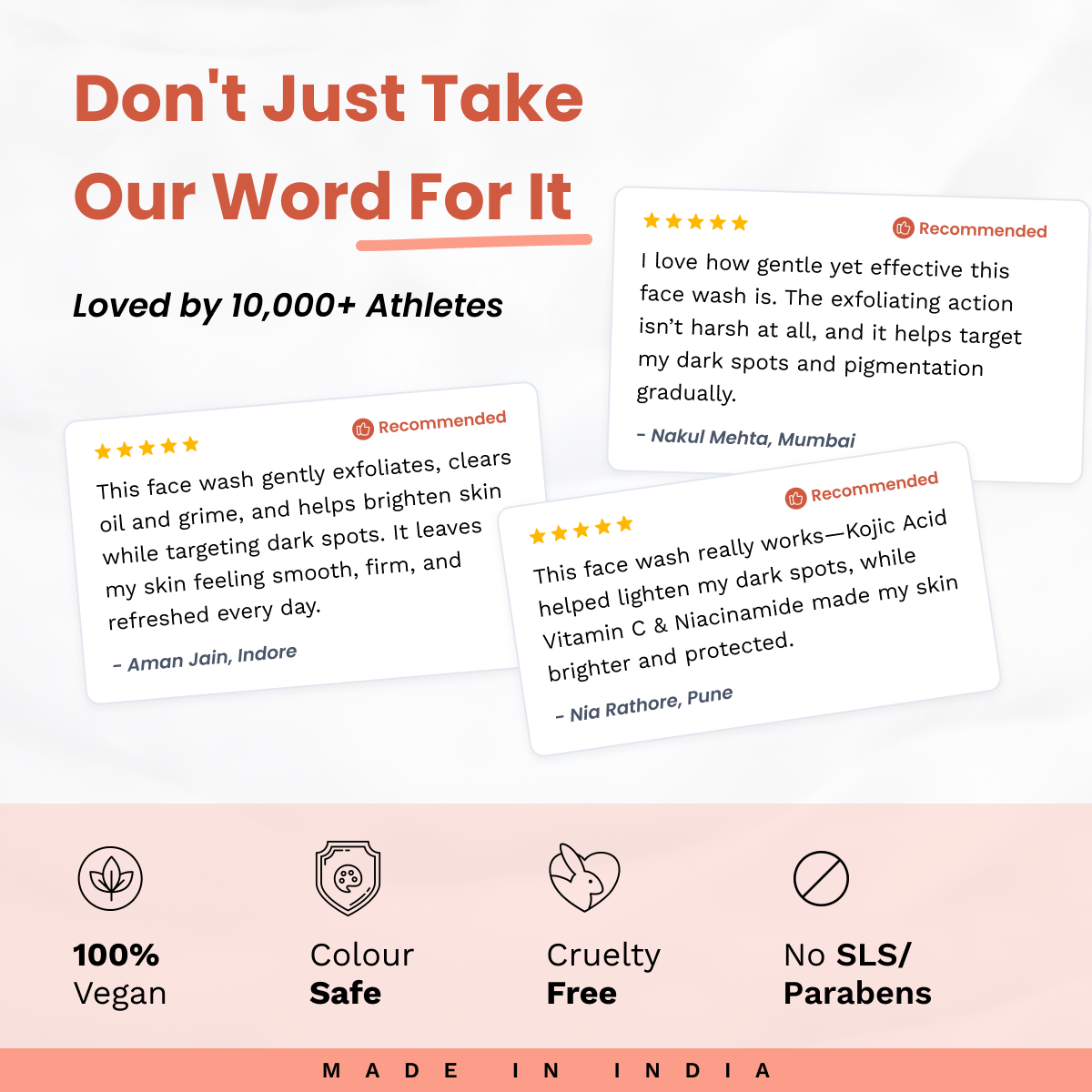 Face Wash Kojic Acid & Vitamin C (For Oily Skin) 70g