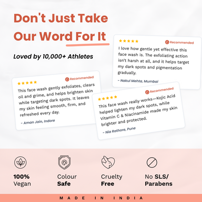 Face Wash Kojic Acid & Vitamin C (For Oily Skin) 70g