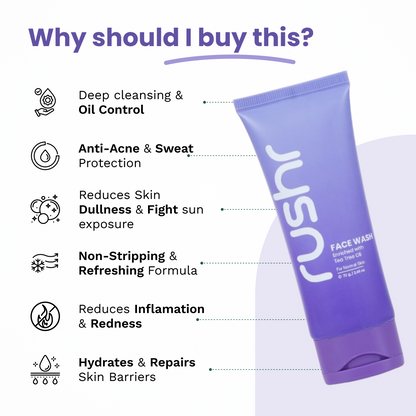 Face Wash Tea Tree Oil (For Normal Skin) 70g