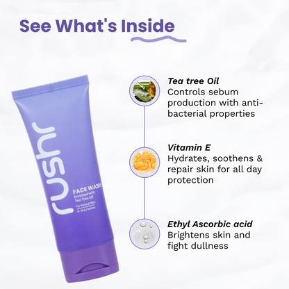 Face Wash Tea Tree Oil (For Normal Skin) 70g