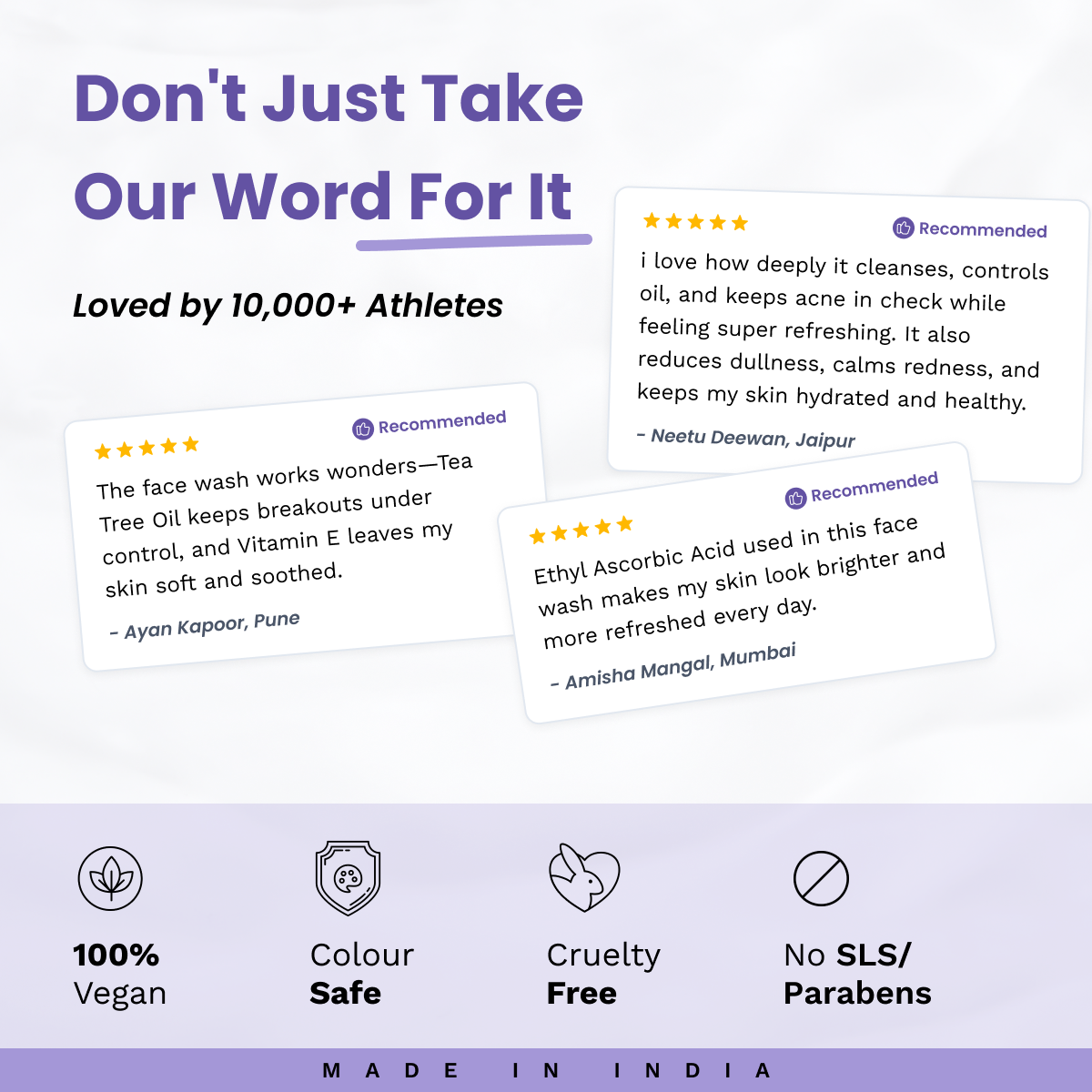 Face Wash Tea Tree Oil (For Normal Skin) 70g