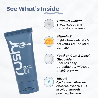 Tinted Sunscreen with Zinc 50g