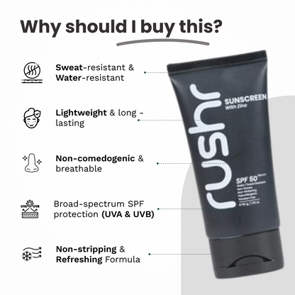 Sunscreen with Zinc 50g