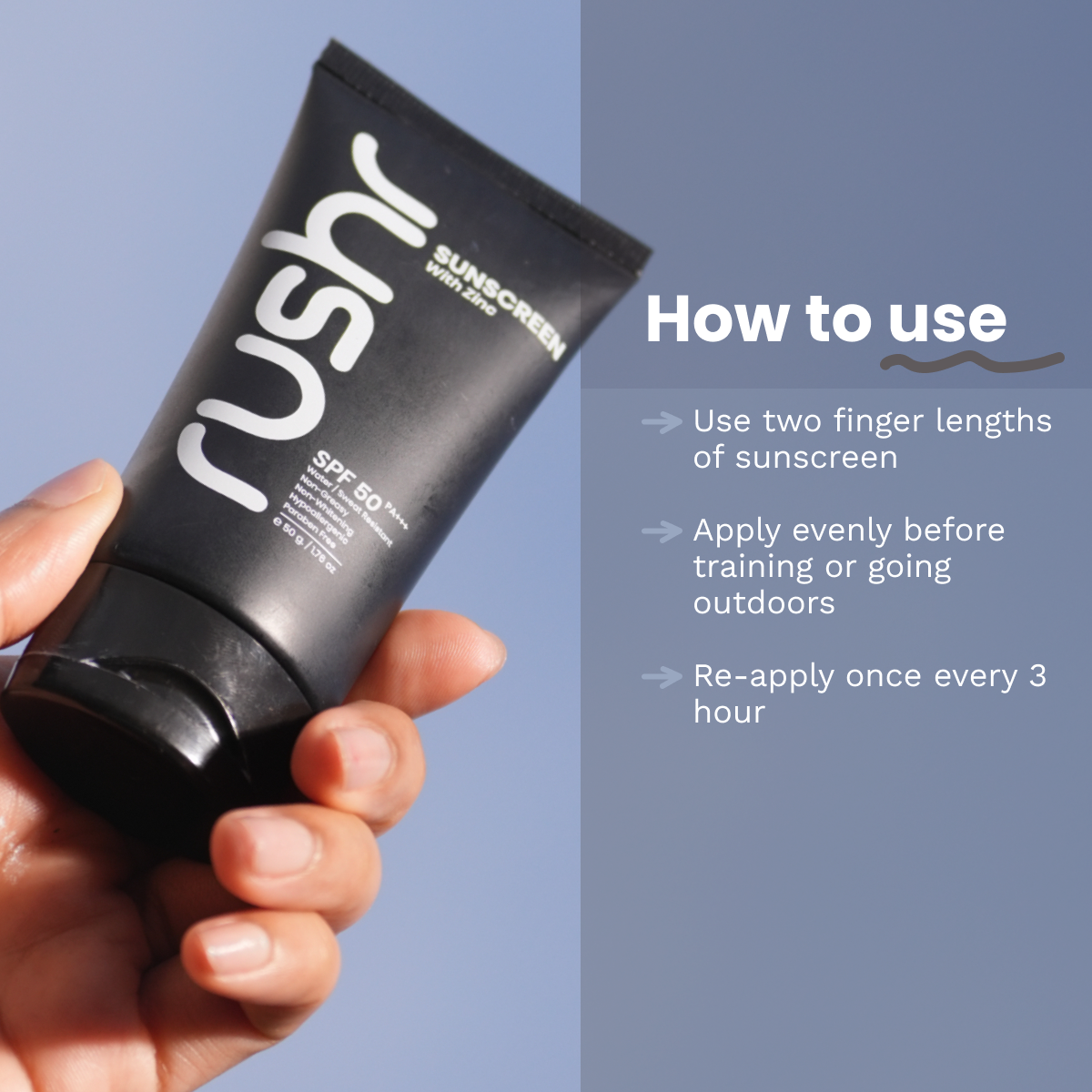 Sunscreen with Zinc 50g